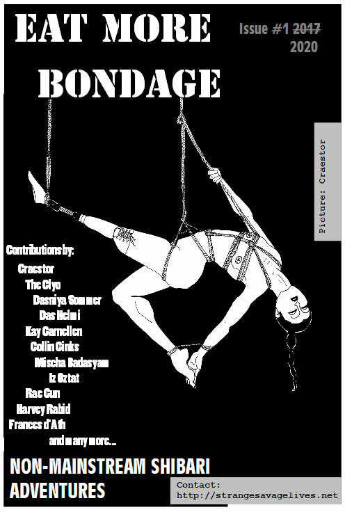 Ann Antidote Cover from Zine Eat More Bondage by Ann Antidote